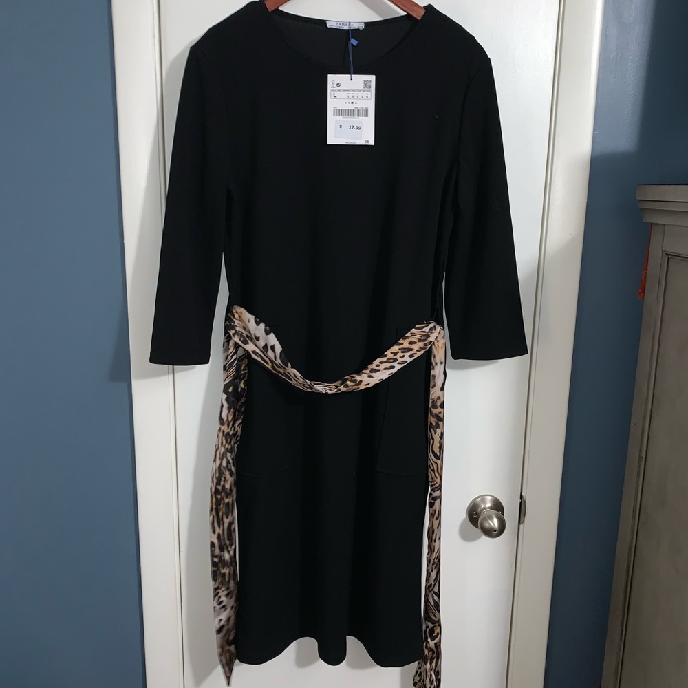 NWT Zara black dress